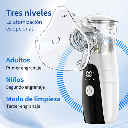 Nebulizador Portátil -Respira Mejor Donde Estés – Alivio Rápido y Silencioso💨